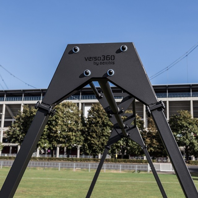 Estrutura Aerobis Verso 360 para montar espaços de treino personalizados