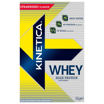Kinetica Whey Protein 30g Morango Kinetica Whey Protein 30g Morango