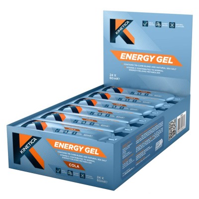Kinetica Energy Gel Cola 24x60ml Kinetica Energy Gel Cola 24x60ml