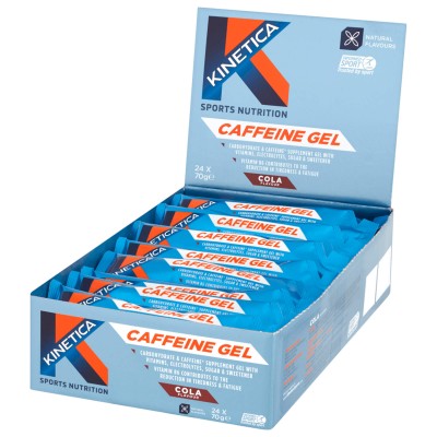 Kinetica Caffeine Gel Cola 24x70g Kinetica Caffeine Gel Cola 24x70g