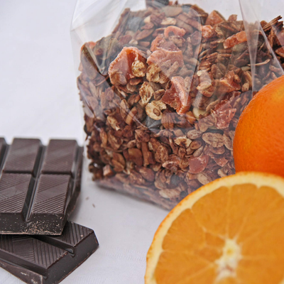 Granola de Cacau e Laranja 300g Granola de Cacau e Laranja 300g