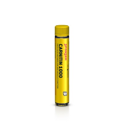 Sponser L-carnitin 1000 ampola 25ml Sponser L-carnitin 1000 ampola 25ml