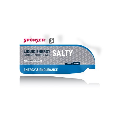 Sponser Liquid Energy Salty Gel 35g Sponser Liquid Energy Salty Gel 35g