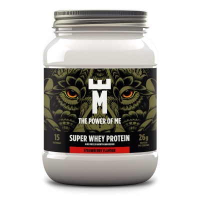 Super Whey Protein Morango 454g (15 doses) Super Whey Protein Morango 454g (15 doses)