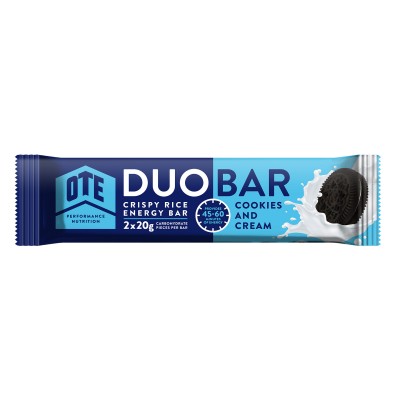 OTE Duo Bar Cookies and Cream 65g OTE Duo Bar Cookies and Cream 65g