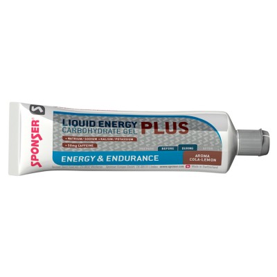 Sponser Liquid Energy Plus Gel (Cola-Limão) 70g Sponser Liquid Energy Plus Gel (Cola-Limão) 70g