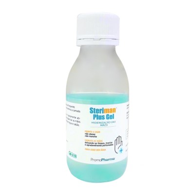 Gel Desinfetante STERIMAN PLUS (70% álcool) 100ml Gel Desinfetante STERIMAN PLUS (70% álcool) 100ml