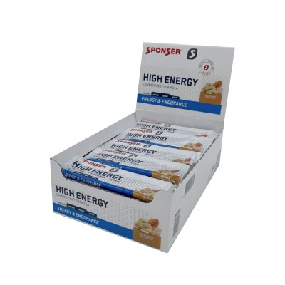 Sponser Caixa de Barra Enegética High Energy Salty+Nuts (30 Barras de 45g) Sponser Caixa de Barra Enegética High Energy Salty+Nuts (30 Barras de 45g)