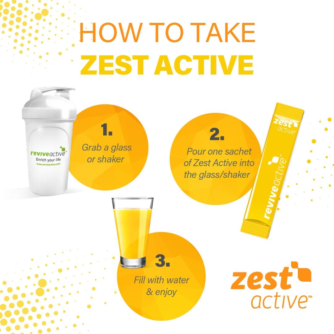 como tomar as vitaminas zest ative para atletas