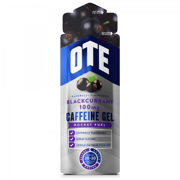 OTE Gel Energtico com 100mg cafena sabor groselha negra 56g
