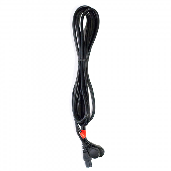 Compex 1 cabo 6 Pins Snap Vermelho