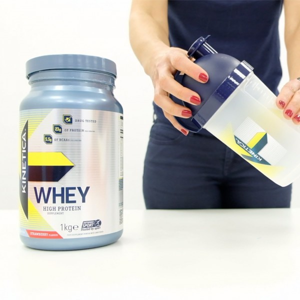 whey pode ser batido com fruta