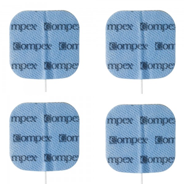 Compex Eletrodos c/cabo Compex 5x5cm (4 unidades)