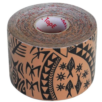 Dynamic Tape Tape Biomecnica Preto Tattoo 5cm x 5cm
