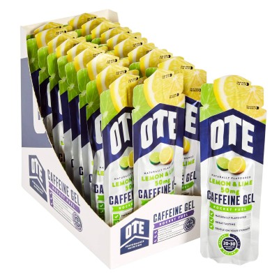 OTE Caixa de Gis Energticos com 50mg cafena sabor lima limo (caixa 20 gis de 56g)