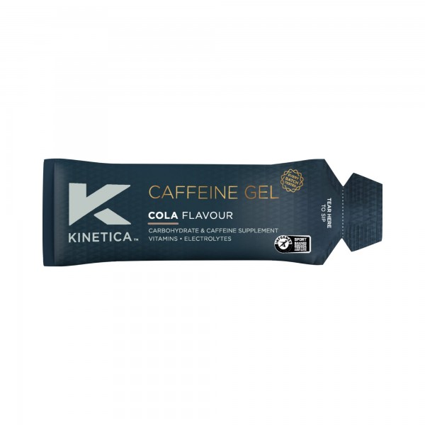Kinetica Gel Energético com 105mg Cafeína Sabor Cola 70ml