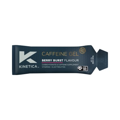 Kinetica Gel Energtico com 105mg Cafena Sabor Frutos Silvestres 70ml