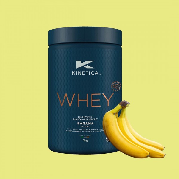 Kinetica Protena Whey Banana 1Kg