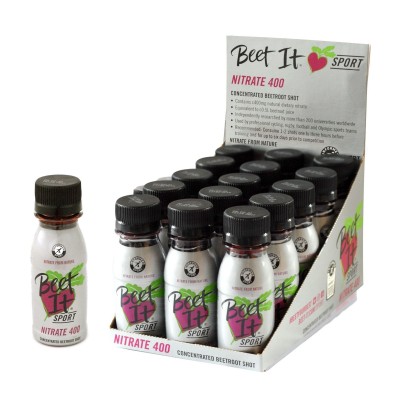 Beet It Sport Sumo de Beterraba Nitrate 400 Shot 70ml (15 shots de 70ml) Beet It Sport Sumo de Beterraba Nitrate 400 Shot 70ml (15 shots de 70ml)