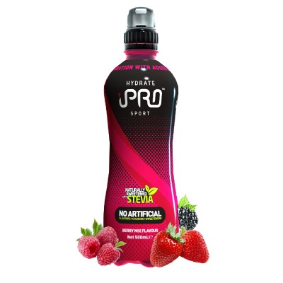 Bebida Hidratante iPRO HYDRATE Sport Sabor Frutos Silvestres - 500ml Bebida Hidratante iPRO HYDRATE Sport Sabor Frutos Silvestres - 500ml