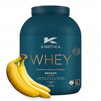 Kinetica Proteína Whey Banana 2,27Kg
