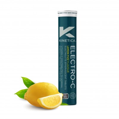 Kinetica Electro-C 15 pastilhas Fizz Limo