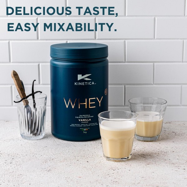 Kinetica Protena Whey Baunilha 1Kg