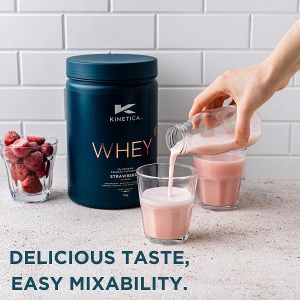 Kinetica Protena Whey Morango 2,27kg