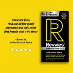 Revvies Tiras Energticas Cola Limo Extra Forte 100mg cafena (5x5 pack)