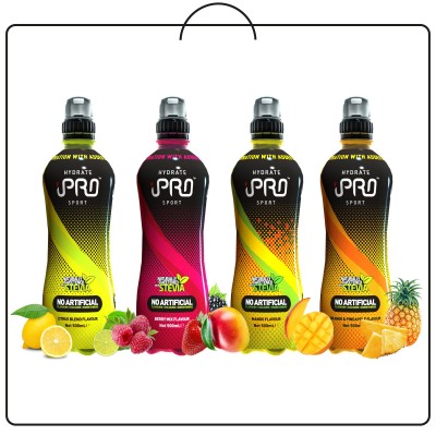 Pack Experiência - Bebida Hidratante iPRO HYDRATE Sport - 4 sabores (4 x 500ml)