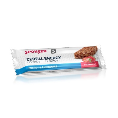 Sponser - Cereal Energy Morango 40g Sponser - Cereal Energy Morango 40g
