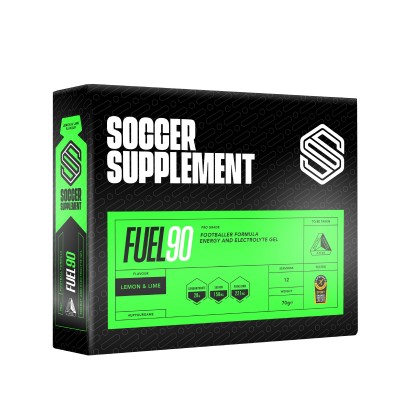 Soccer Supplement Gel Energético Fuel90 Limão-Lima (caixa 12 géis) Soccer Supplement Gel Energético Fuel90 Limão-Lima (caixa 12 géis)