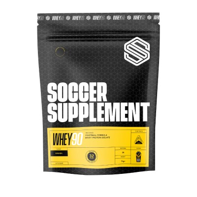 Soccer Supplement Proteina Isolada Whey90 Banana 1Kg