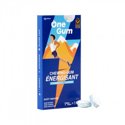 OneGum Pastilhas Elsticas c/ Cafena e Vitaminas (1pack)