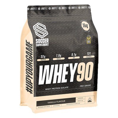 Soccer Supplement Proteina Isolada Whey90 Baunilha 1Kg