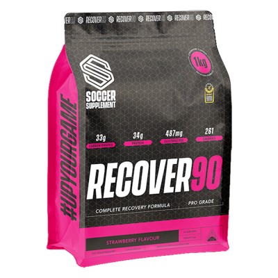 Soccer Supplement Recover90 Morango 1Kg