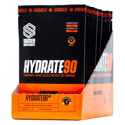 Soccer Supplement Bebida Desportiva Hydrate90 Laranja(12un.)
