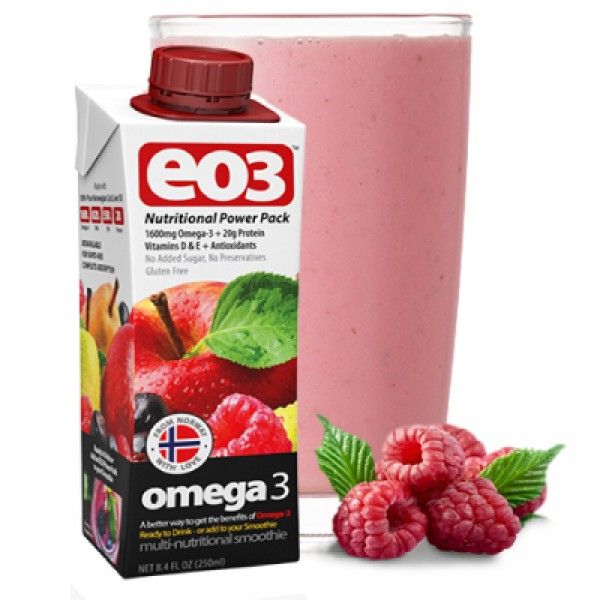6x EO3 - Bebida de Recuperação com Ómega-3